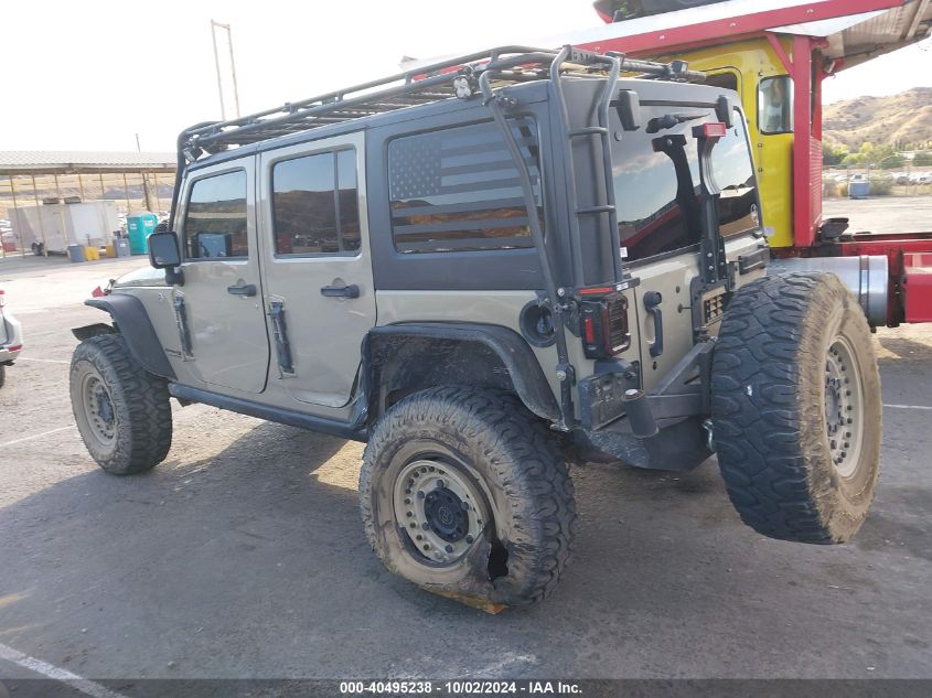 2018 Jeep Wrangler Jk Unlimited Rubicon 4X4 VIN: 1C4BJWFG4JL891312 Lot: 40495238