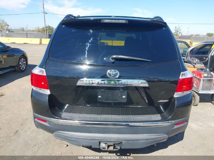 5TDDK3EH7CS165752 2012 Toyota Highlander Limited V6