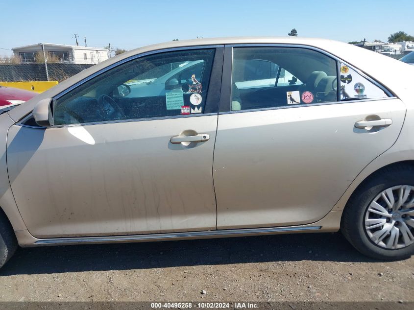 4T4BF1FK9CR196735 2012 Toyota Camry Le