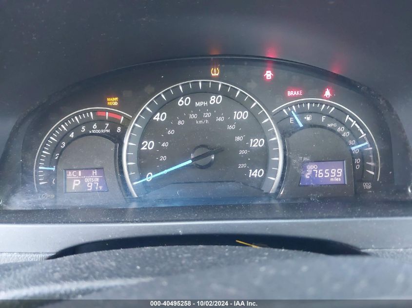 4T4BF1FK9CR196735 2012 Toyota Camry Le