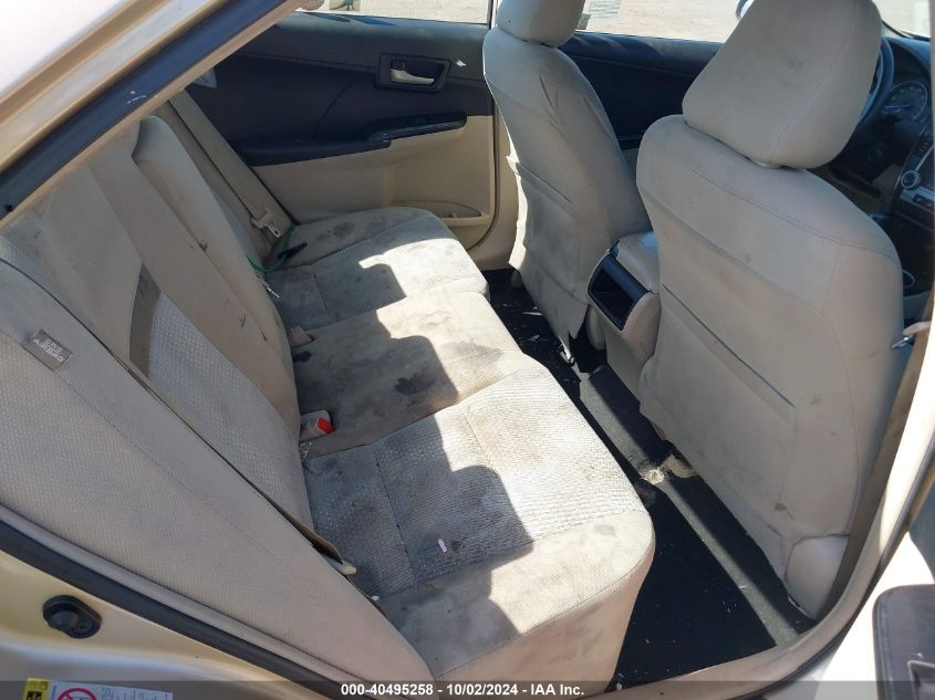 4T4BF1FK9CR196735 2012 Toyota Camry Le