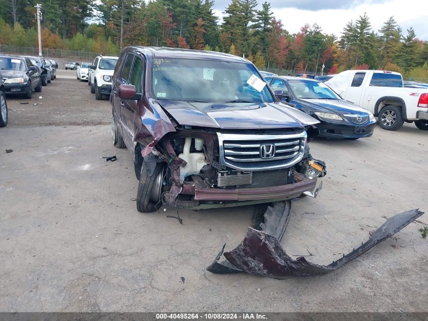 2014 Honda Pilot Exl VIN: 5FNYF4H50EB028172 Lot: 40495264