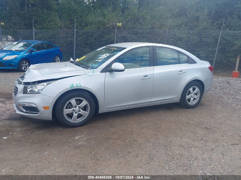 1G1PC5SB0F7251238 2015 Chevrolet Cruze 1Lt Auto