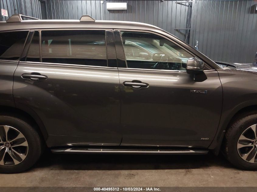 5TDGBRCH1MS037253 2021 Toyota Highlander Hybrid Xle