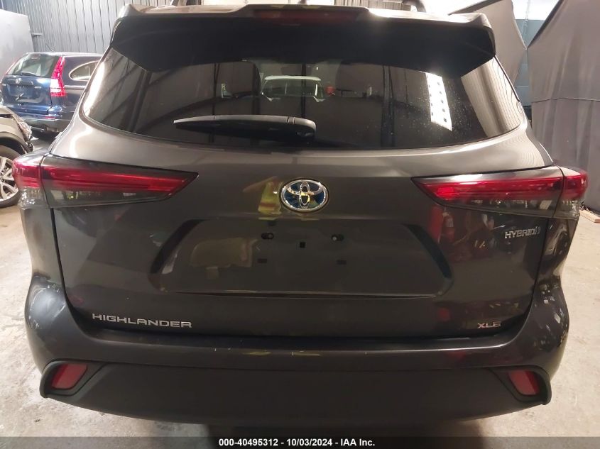 5TDGBRCH1MS037253 2021 Toyota Highlander Hybrid Xle