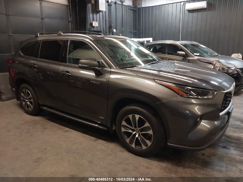 5TDGBRCH1MS037253 2021 TOYOTA HIGHLANDER - Image 1