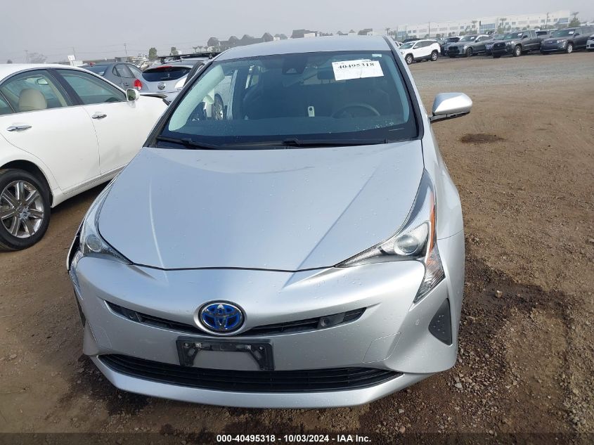 2018 Toyota Prius Two VIN: JTDKBRFU4J3076452 Lot: 40495318