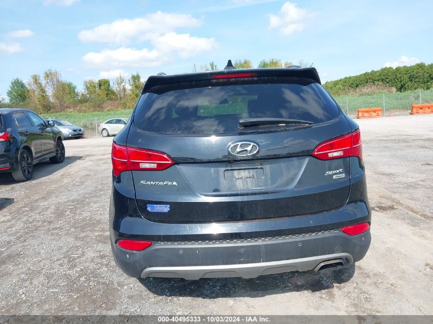 2014 Hyundai Santa Fe Sport 2.4L VIN: 5XYZUDLB5EG227802 Lot: 40495333