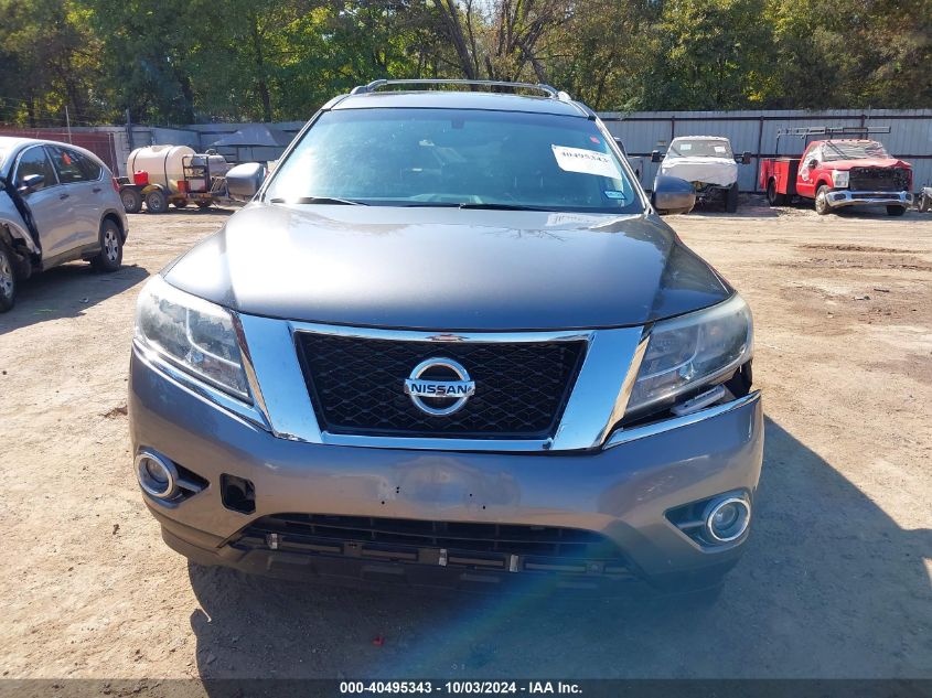 2015 Nissan Pathfinder Sl VIN: 5N1AR2MM9FC691602 Lot: 40495343