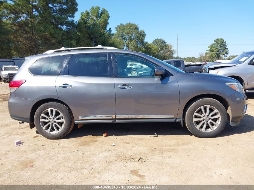 2015 Nissan Pathfinder Sl VIN: 5N1AR2MM9FC691602 Lot: 40495343