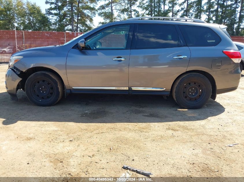 2015 Nissan Pathfinder Sl VIN: 5N1AR2MM9FC691602 Lot: 40495343