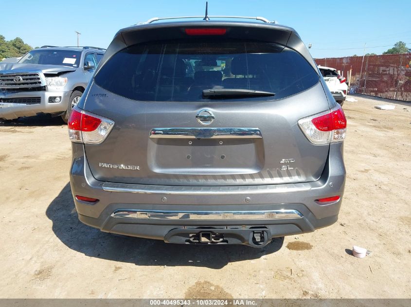 2015 Nissan Pathfinder Sl VIN: 5N1AR2MM9FC691602 Lot: 40495343