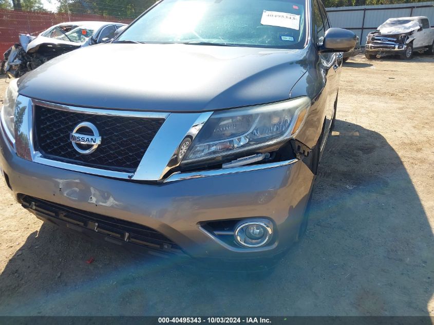 2015 Nissan Pathfinder Sl VIN: 5N1AR2MM9FC691602 Lot: 40495343