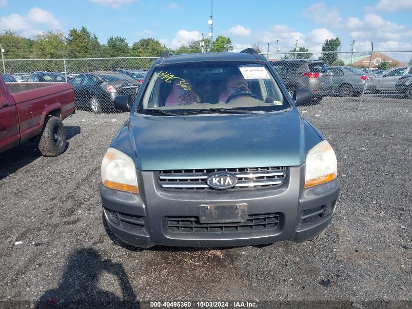 2005 Kia Sportage Lx VIN: KNDJF724057077350 Lot: 40495360