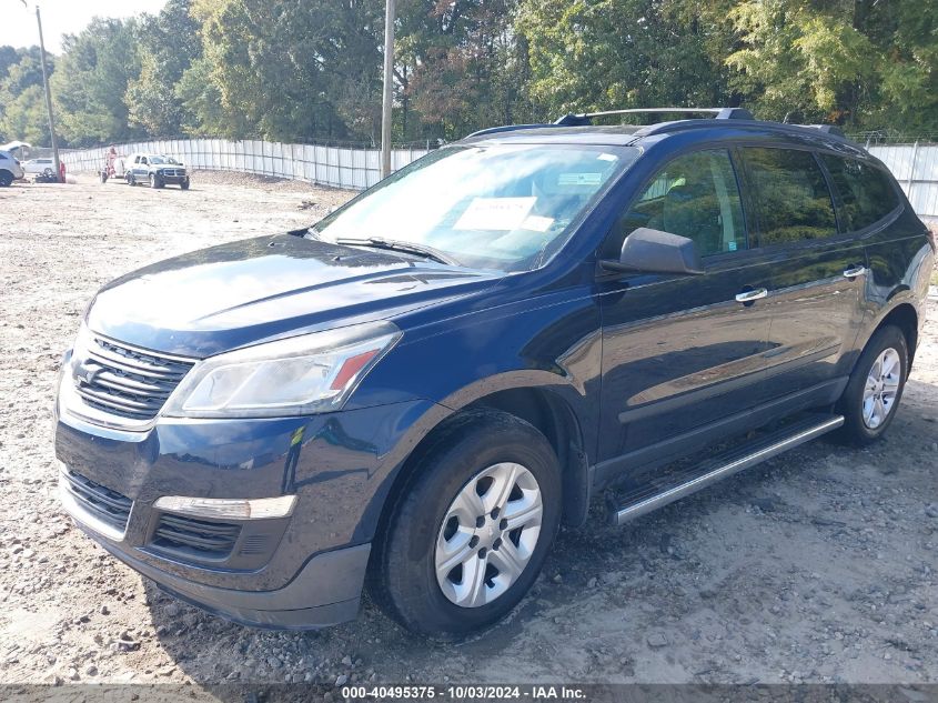 2017 Chevrolet Traverse Ls VIN: 1GNKRFKD3HJ181710 Lot: 40495375