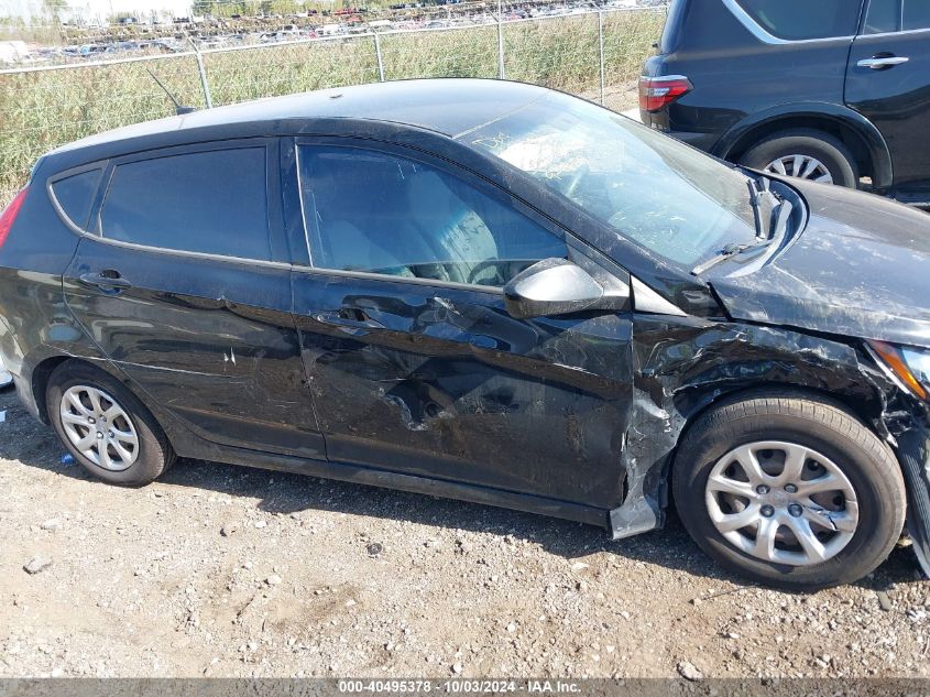 2013 Hyundai Accent Gs VIN: KMHCT5AE6DU122819 Lot: 40495378