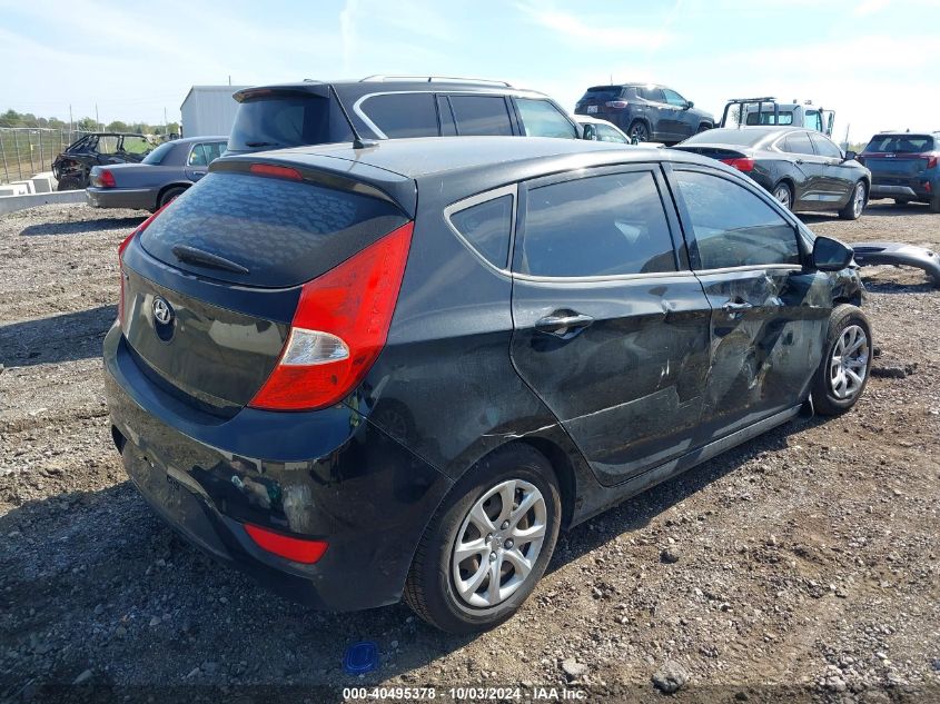 2013 Hyundai Accent Gs VIN: KMHCT5AE6DU122819 Lot: 40495378