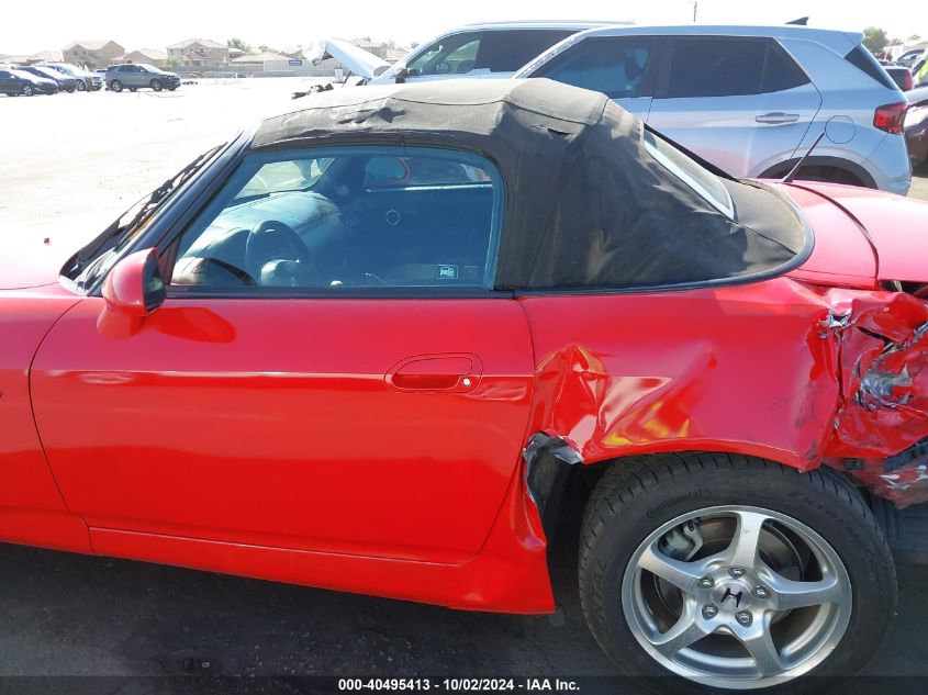 2003 Honda S2000 VIN: JHMAP11483T001065 Lot: 40495413