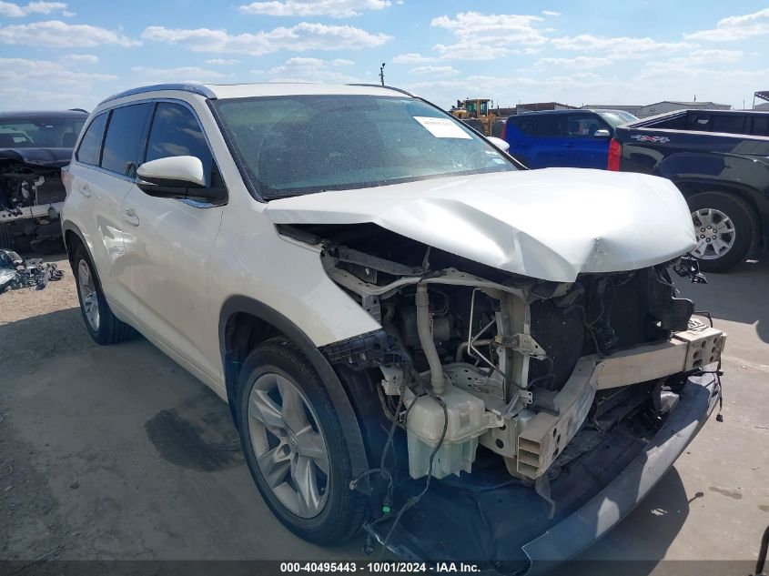 5TDYKRFH2FS106034 2015 TOYOTA HIGHLANDER - Image 1