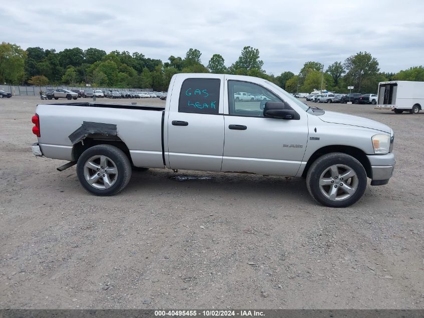 2008 Dodge Ram 1500 Slt VIN: 1D7HU18228S616047 Lot: 40495455