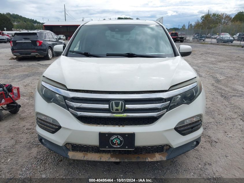 5FNYF6H60GB033962 2016 Honda Pilot Ex-L