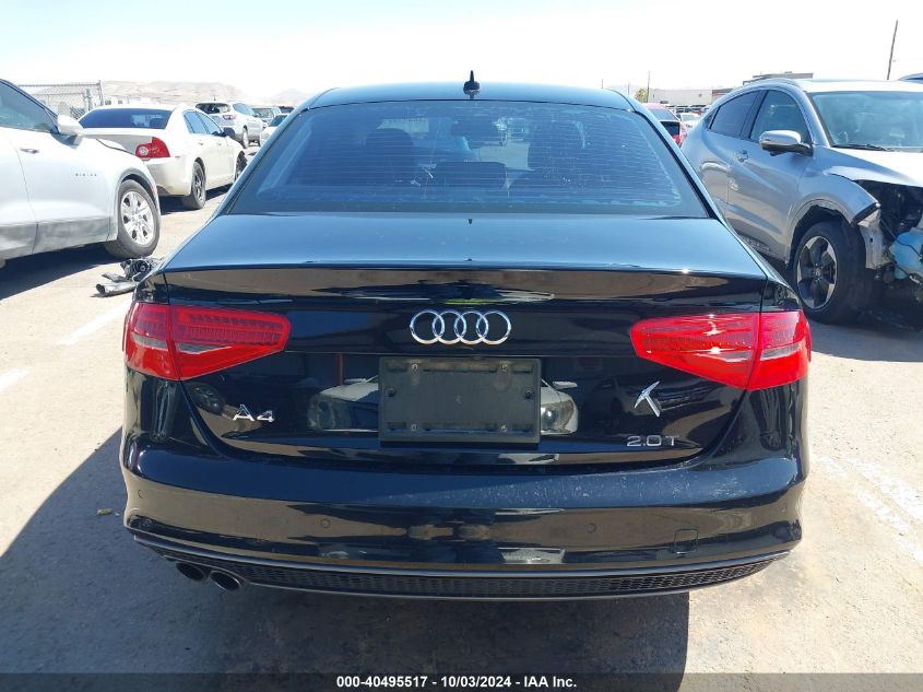 WAUAFAFL5GN013668 2016 Audi A4 2.0T Premium