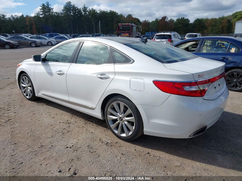 2013 Hyundai Azera VIN: KMHFH4JG5DA318360 Lot: 40495520