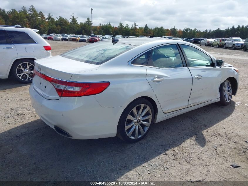 2013 Hyundai Azera VIN: KMHFH4JG5DA318360 Lot: 40495520