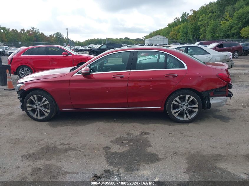 2017 Mercedes-Benz C 300 4Matic/Luxury 4Matic/Sport 4Matic VIN: 55SWF4KB7HU197503 Lot: 40495588