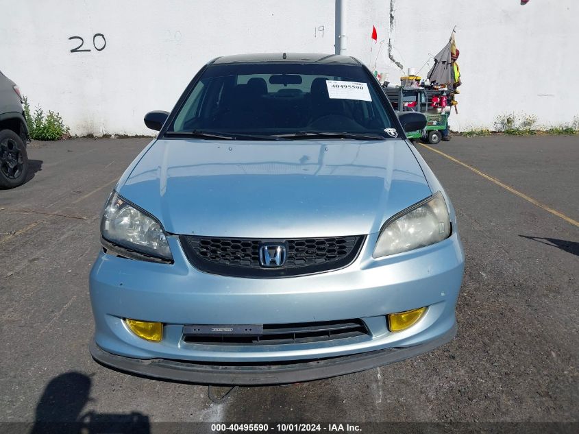 2005 Honda Civic Hybrid VIN: JHMES95635S001235 Lot: 40495590