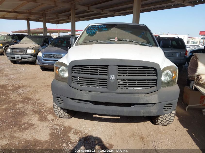 2008 Dodge Ram 1500 St/Sxt VIN: 1D7HA18N28S550652 Lot: 40495602