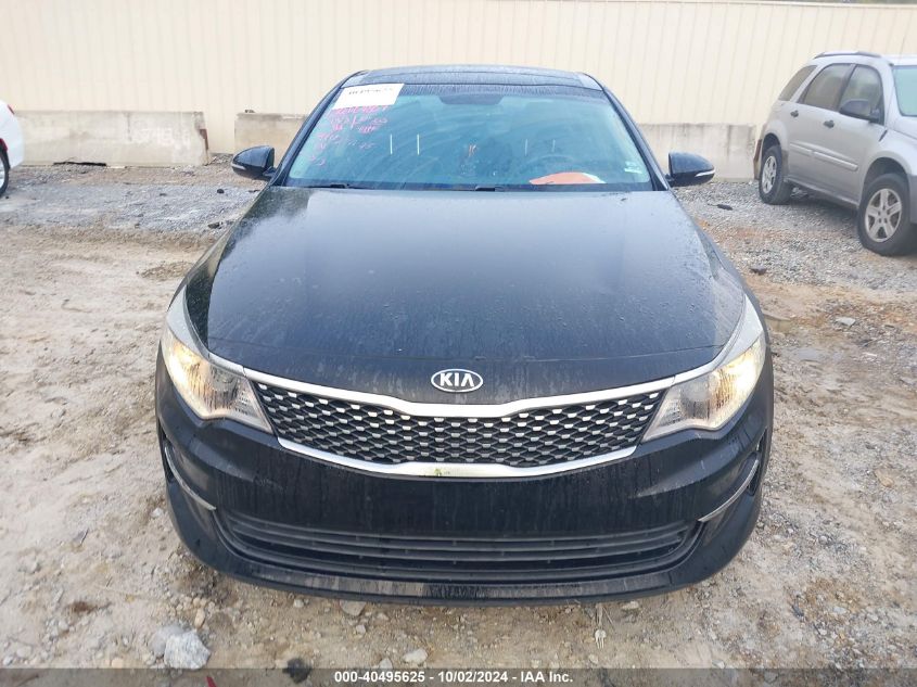 2016 Kia Optima Ex VIN: 5XXGU4L31GG035705 Lot: 40495625