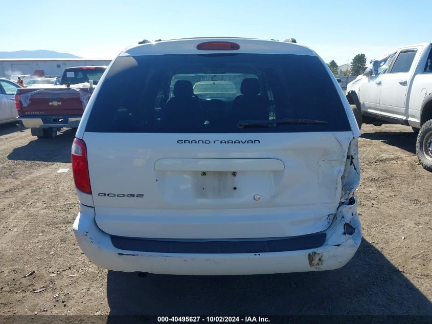 2006 Dodge Grand Caravan VIN: 1D4GP24R86B708091 Lot: 40495627