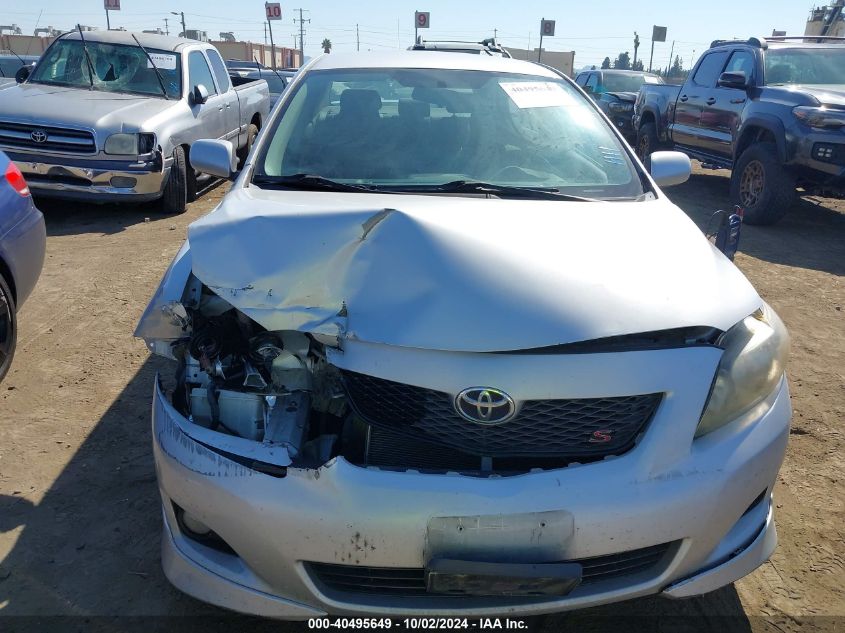 2010 Toyota Corolla S VIN: 2T1BU4EE4AC457085 Lot: 40495649