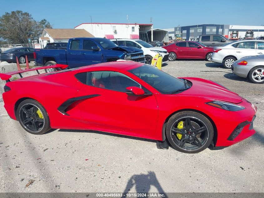 2021 Chevrolet Corvette Stingray Rwd 1Lt VIN: 1G1YA2D42M5102331 Lot: 40495693