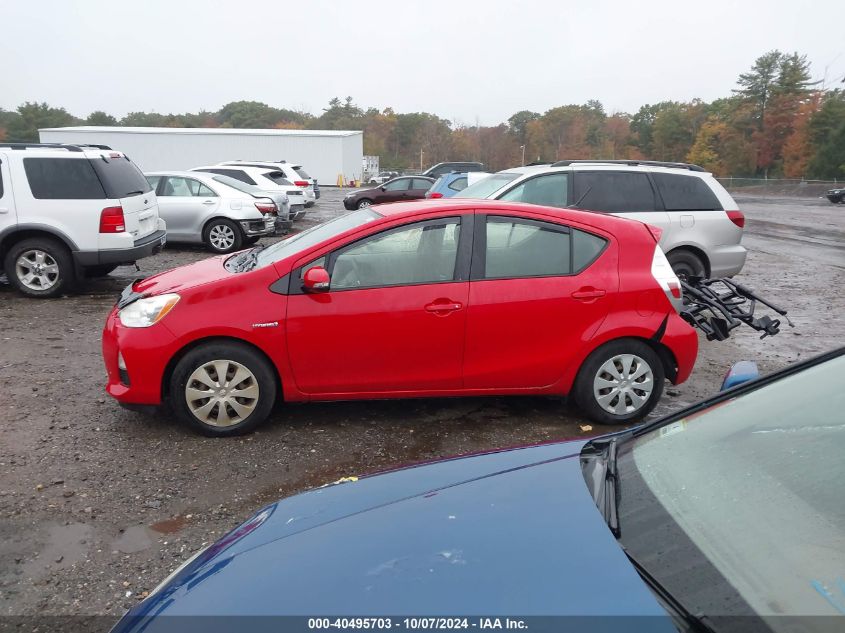 2013 Toyota Prius C Two VIN: JTDKDTB30D1047812 Lot: 40495703