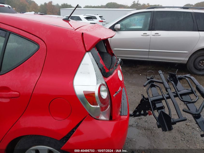 2013 Toyota Prius C Two VIN: JTDKDTB30D1047812 Lot: 40495703