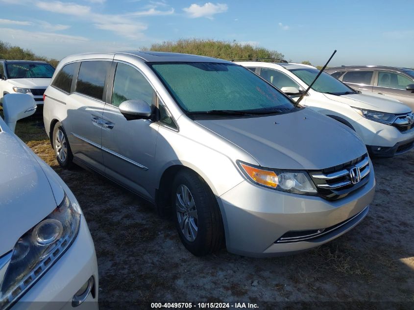 2015 Honda Odyssey Ex-L VIN: 5FNRL5H62FB026520 Lot: 40495705