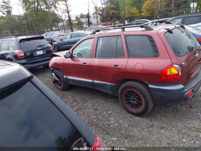 2004 Hyundai Santa Fe Gls VIN: KM8SC73D94U848329 Lot: 40495717