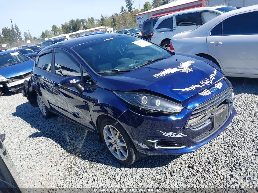 VIN 3FADP4EJ3GM120474 2016 Ford Fiesta, SE no.1