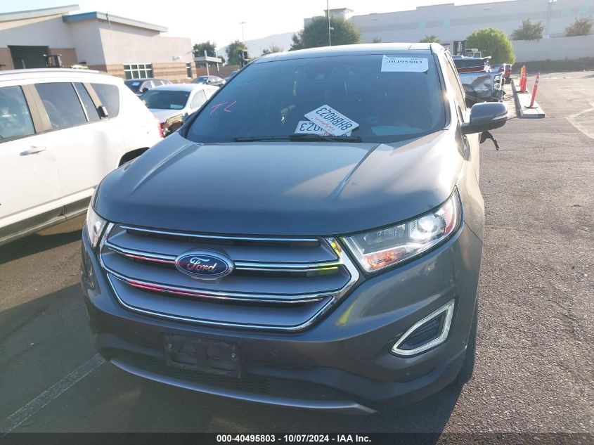 2018 Ford Edge Titanium VIN: 2FMPK3K98JBC47753 Lot: 40495803