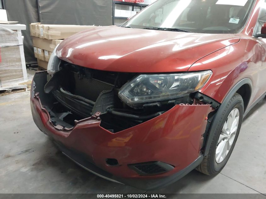 2014 Nissan Rogue Sv VIN: 5N1AT2MT9EC814659 Lot: 40495821