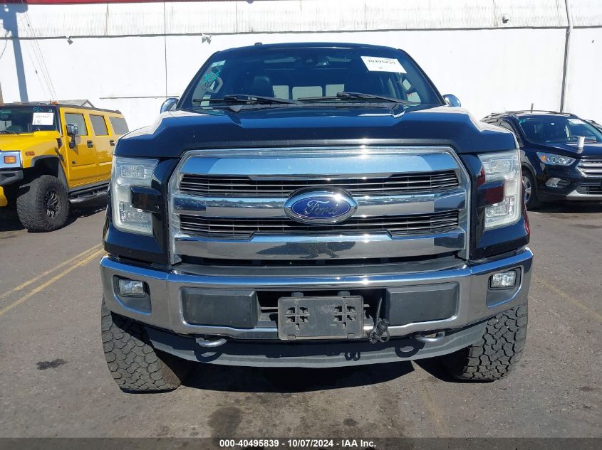 2015 FORD F-150 LARIAT - 1FTEW1EG3FFA64250