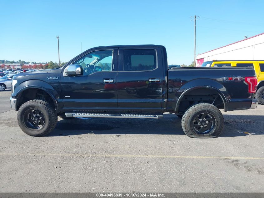 2015 FORD F-150 LARIAT - 1FTEW1EG3FFA64250