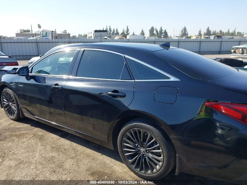 2020 Toyota Avalon Hybrid Xse VIN: 4T1E21FB0LU015833 Lot: 40495850