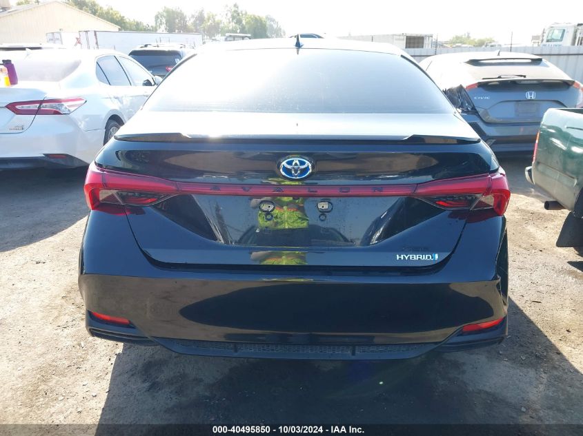 2020 Toyota Avalon Hybrid Xse VIN: 4T1E21FB0LU015833 Lot: 40495850