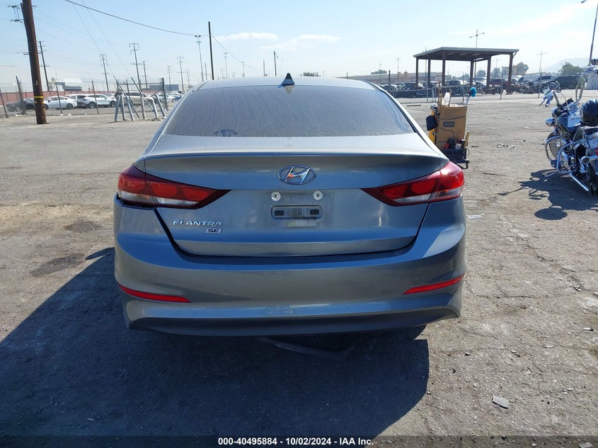 VIN KMHD74LF0HU357151 2017 HYUNDAI ELANTRA SE