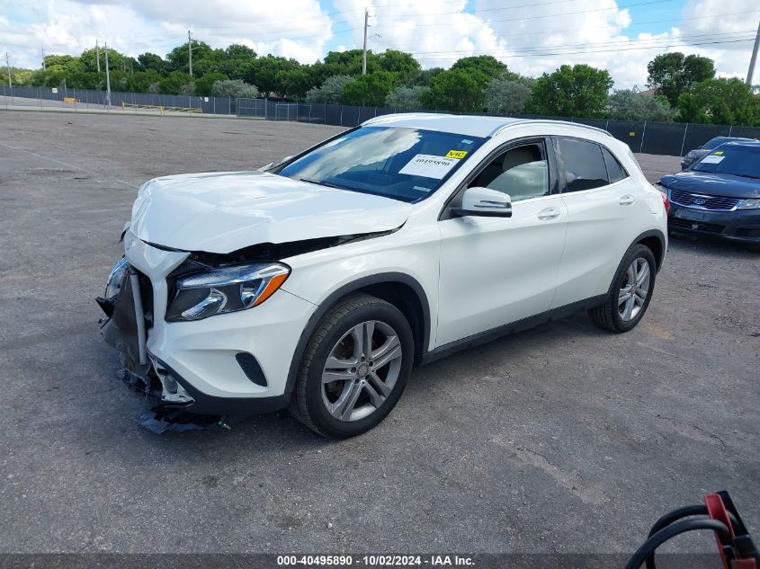 WDCTG4EB3HJ286467 2017 MERCEDES-BENZ GLA CLASS - Image 2