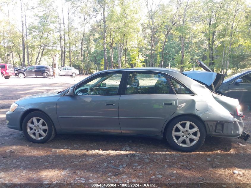 2002 Toyota Avalon Xls VIN: 4T1BF28B42U260093 Lot: 40495904