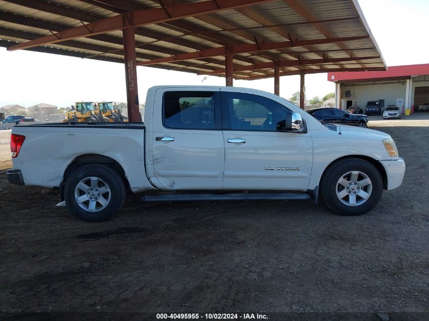 2005 Nissan Titan Le VIN: 1N6AA07A05N564660 Lot: 40495955